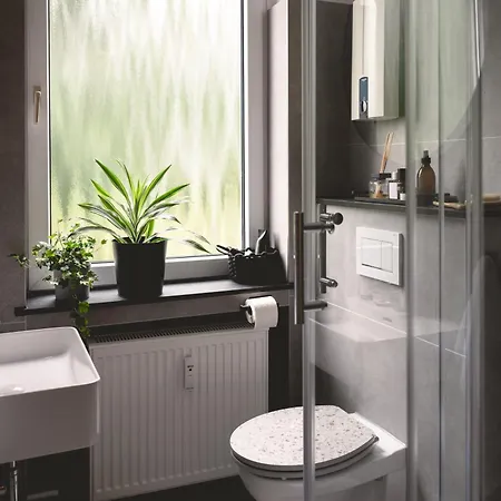 Nooqa - 'exklusives Design - Parkplatz, Balkon, Nespresso - 6 Personen - 85qm Apartmán Duisburg