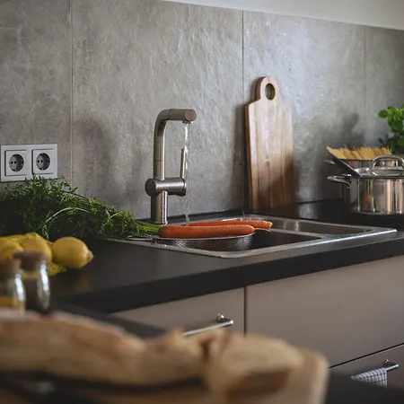 Apartmán Nooqa - 'exklusives Design - Parkplatz, Balkon, Nespresso - 6 Personen - 85qm