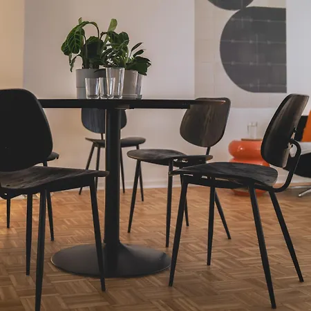 Apartmán Nooqa - 'exklusives Design - Parkplatz, Balkon, Nespresso - 6 Personen - 85qm Duisburg