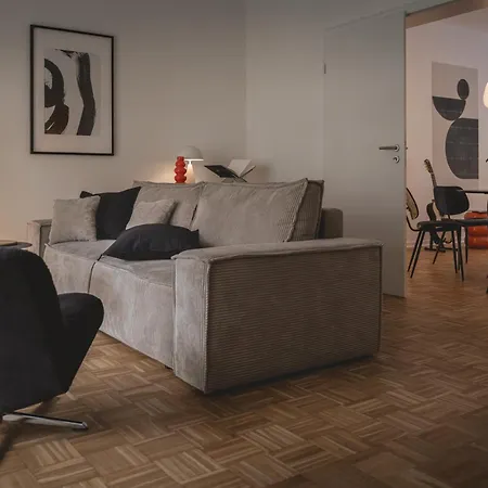 Apartmán Nooqa - 'exklusives Design - Parkplatz, Balkon, Nespresso - 6 Personen - 85qm