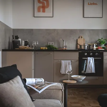 Nooqa - 'exklusives Design - Parkplatz, Balkon, Nespresso - 6 Personen - 85qm Apartman Duisburg