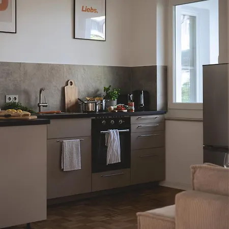 Nooqa - 'exklusives Design - Parkplatz, Balkon, Nespresso - 6 Personen - 85qm Duisburg