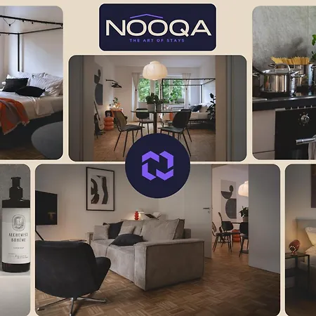 Nooqa - 'exklusives Design - Parkplatz, Balkon, Nespresso - 6 Personen - 85qm Appartement *