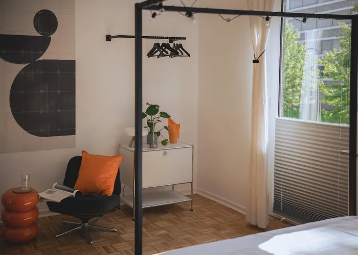 Nooqa - 'exklusives Design - Parkplatz, Balkon, Nespresso - 6 Personen - 85qm *