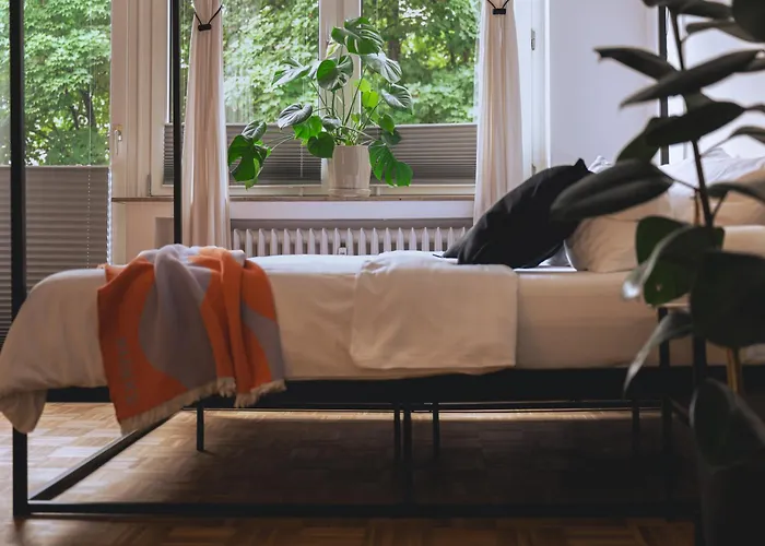 Nooqa - 'exklusives Design - Parkplatz, Balkon, Nespresso - 6 Personen - 85qm Duisburg