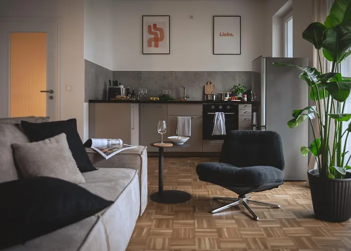 Nooqa - 'exklusives Design - Parkplatz, Balkon, Nespresso - 6 Personen - 85qm *