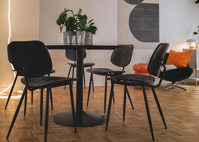 Lejlighed Nooqa - 'exklusives Design - Parkplatz, Balkon, Nespresso - 6 Personen - 85qm Duisburg