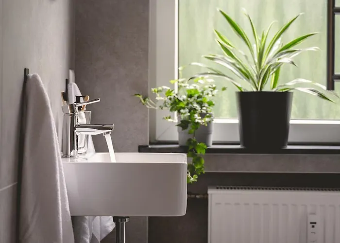 Nooqa - 'exklusives Design - Parkplatz, Balkon, Nespresso - 6 Personen - 85qm * Duisburg