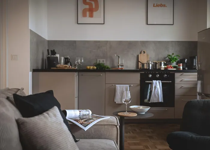 Nooqa - 'exklusives Design - Parkplatz, Balkon, Nespresso - 6 Personen - 85qm Lejlighed Duisburg