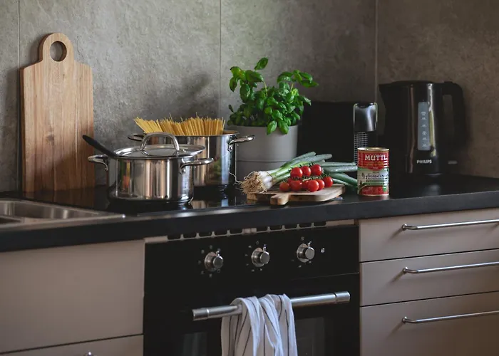 Nooqa - 'exklusives Design - Parkplatz, Balkon, Nespresso - 6 Personen - 85qm Διαμέρισμα *